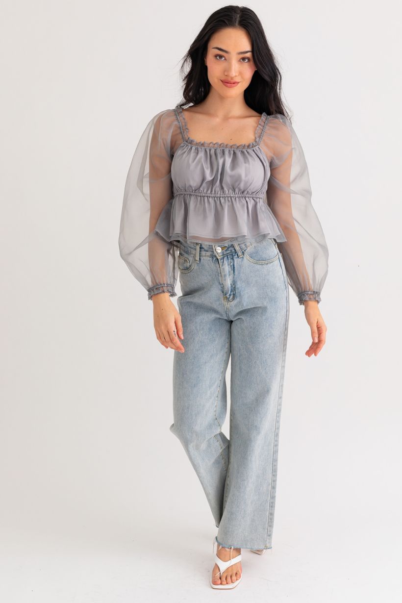 Moonlight Mesh Top