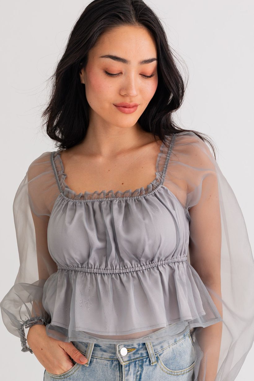 Moonlight Mesh Top