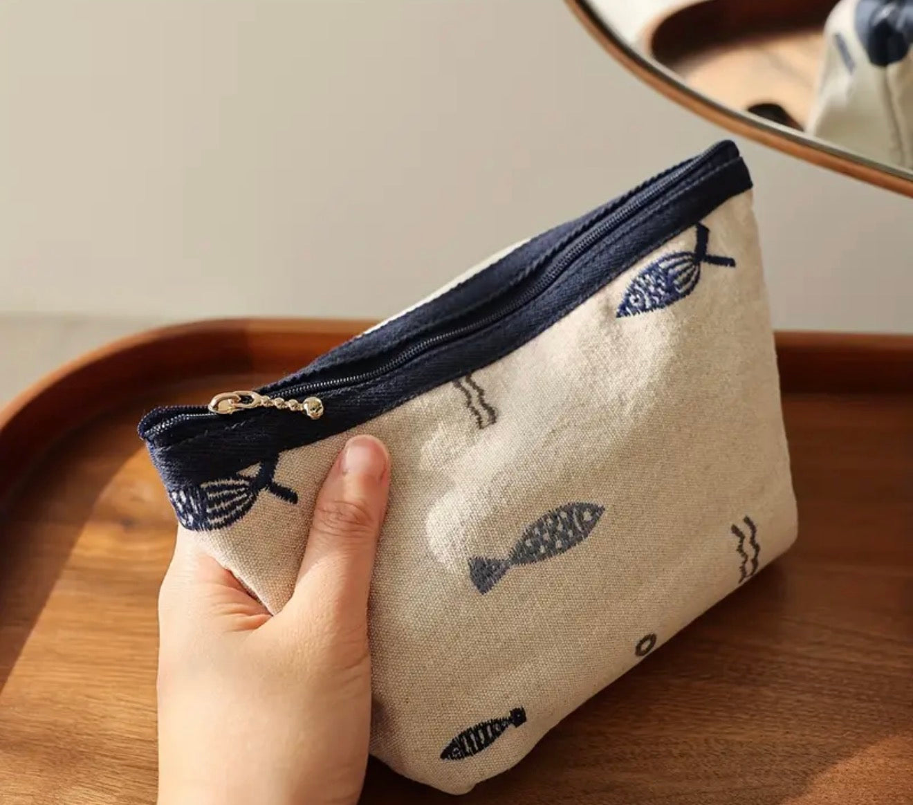 Fish Makeup Bag