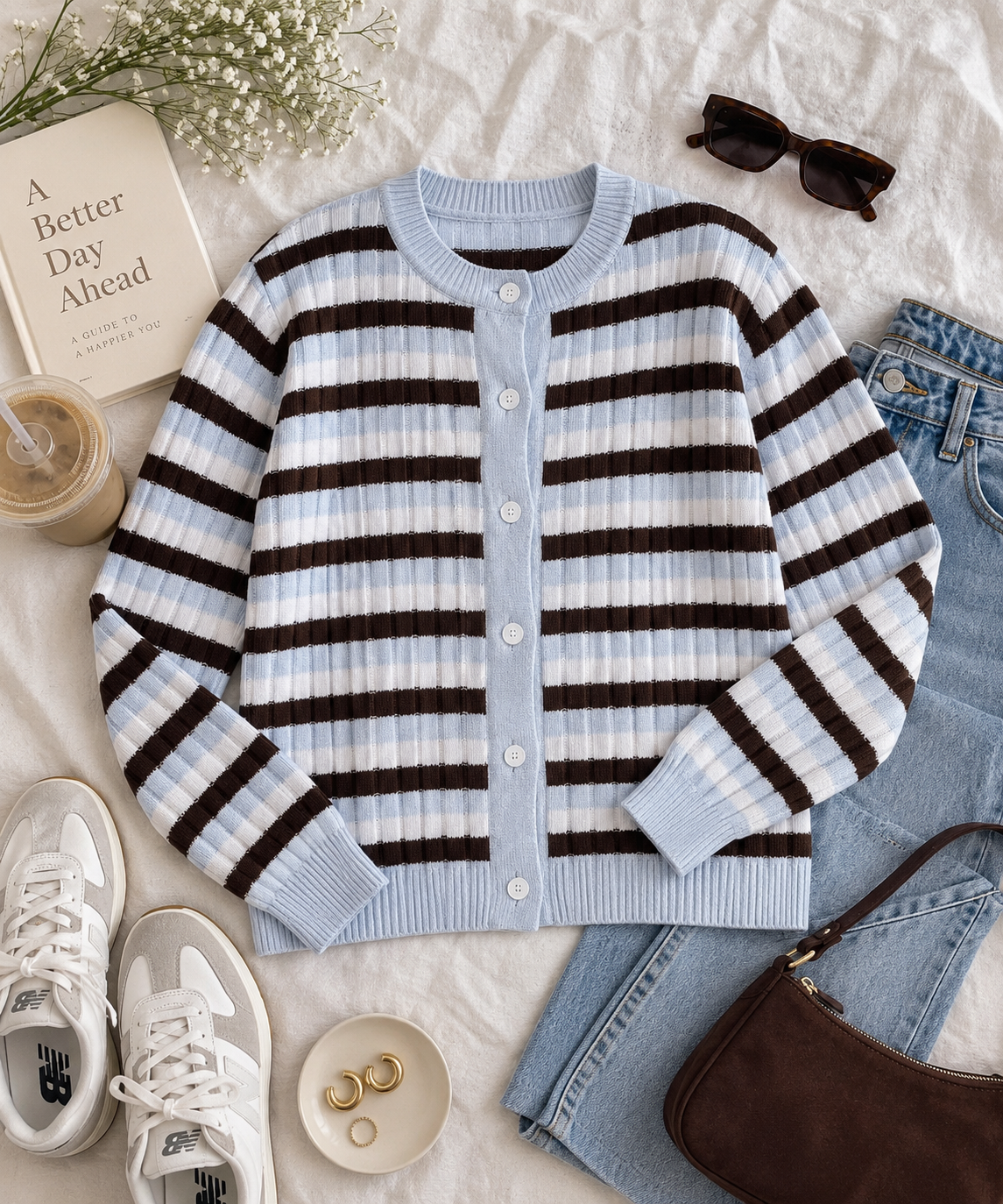 Striped Cardigan