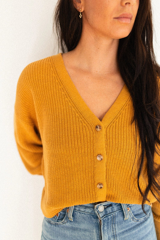 Knit Button Cardigan