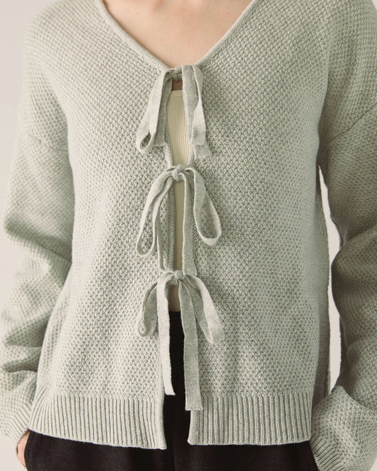 Bow Cardigan
