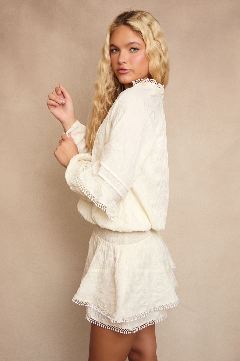Ivory Dreams Romper