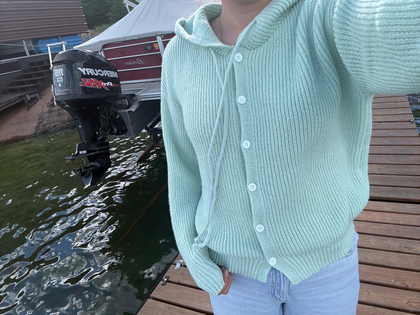 Button Up Sweater