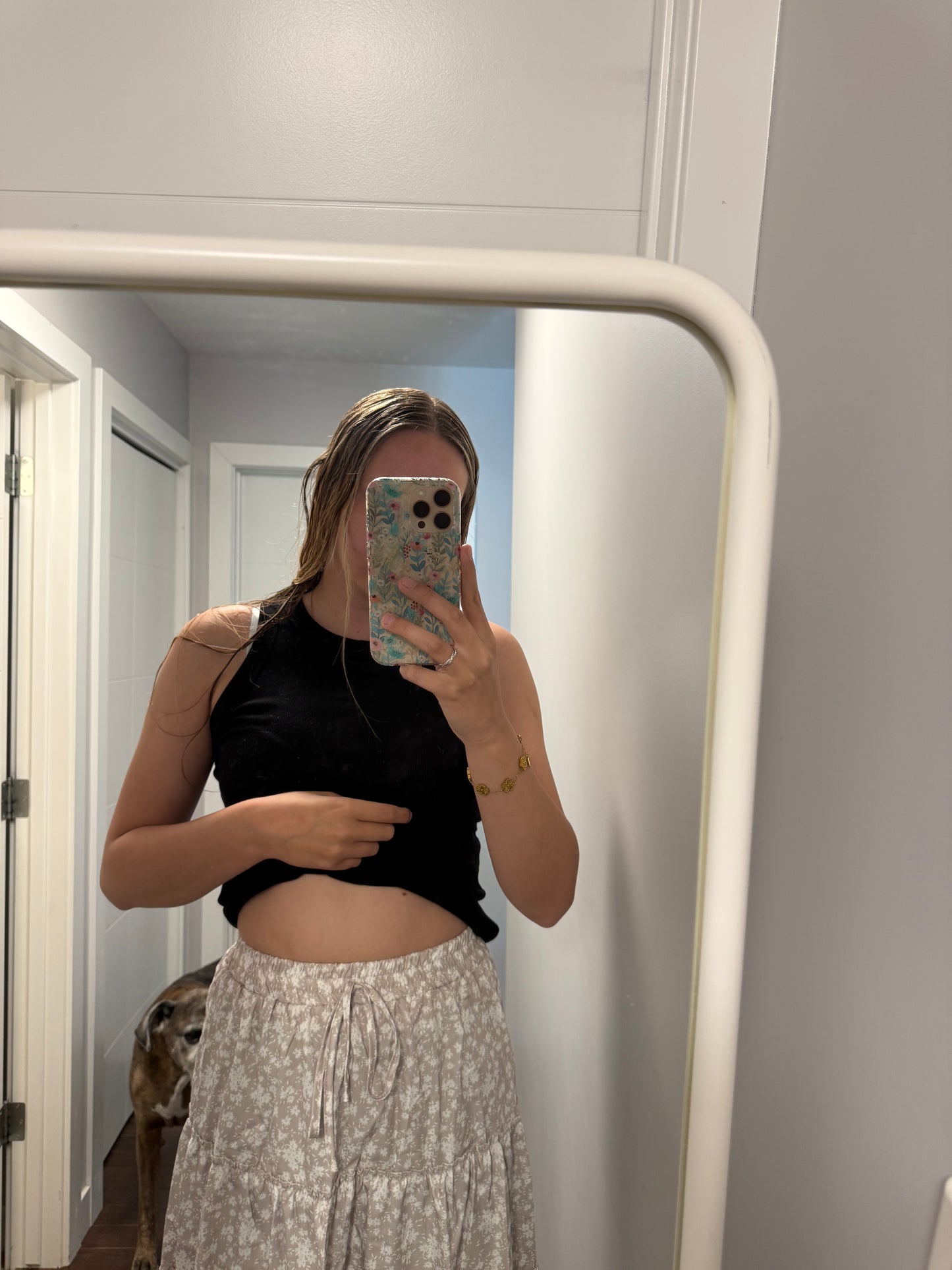 Apricot Skirt