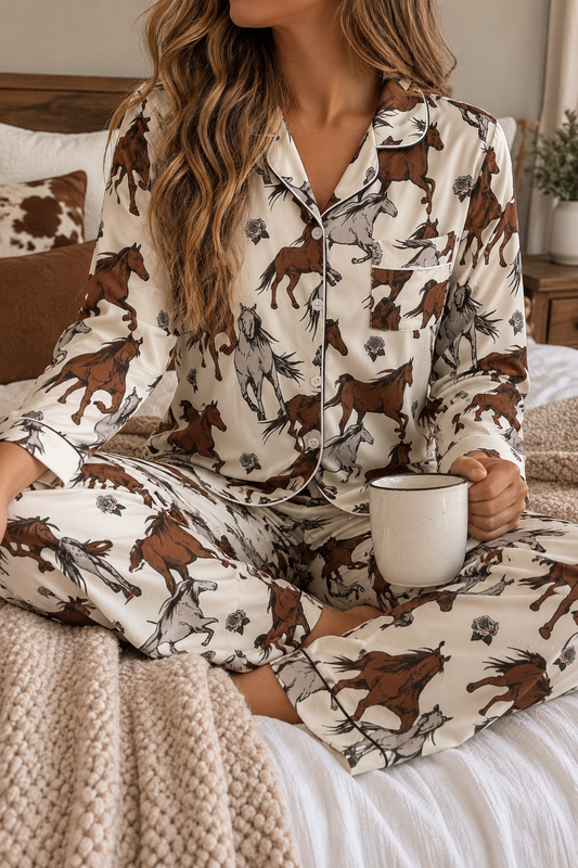 Horse long sleeve Pjs