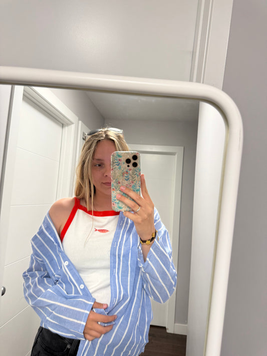 Casual Striped Shirt