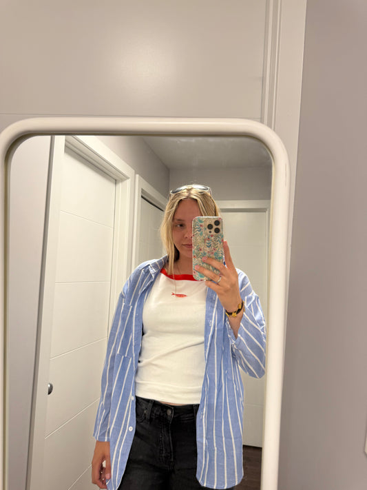 Casual Striped Shirt
