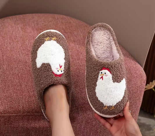 Hen Slippers