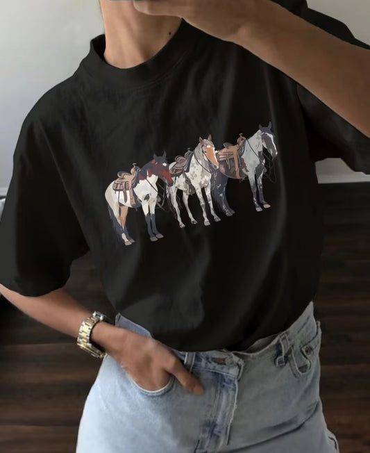 Horse Print Shirt