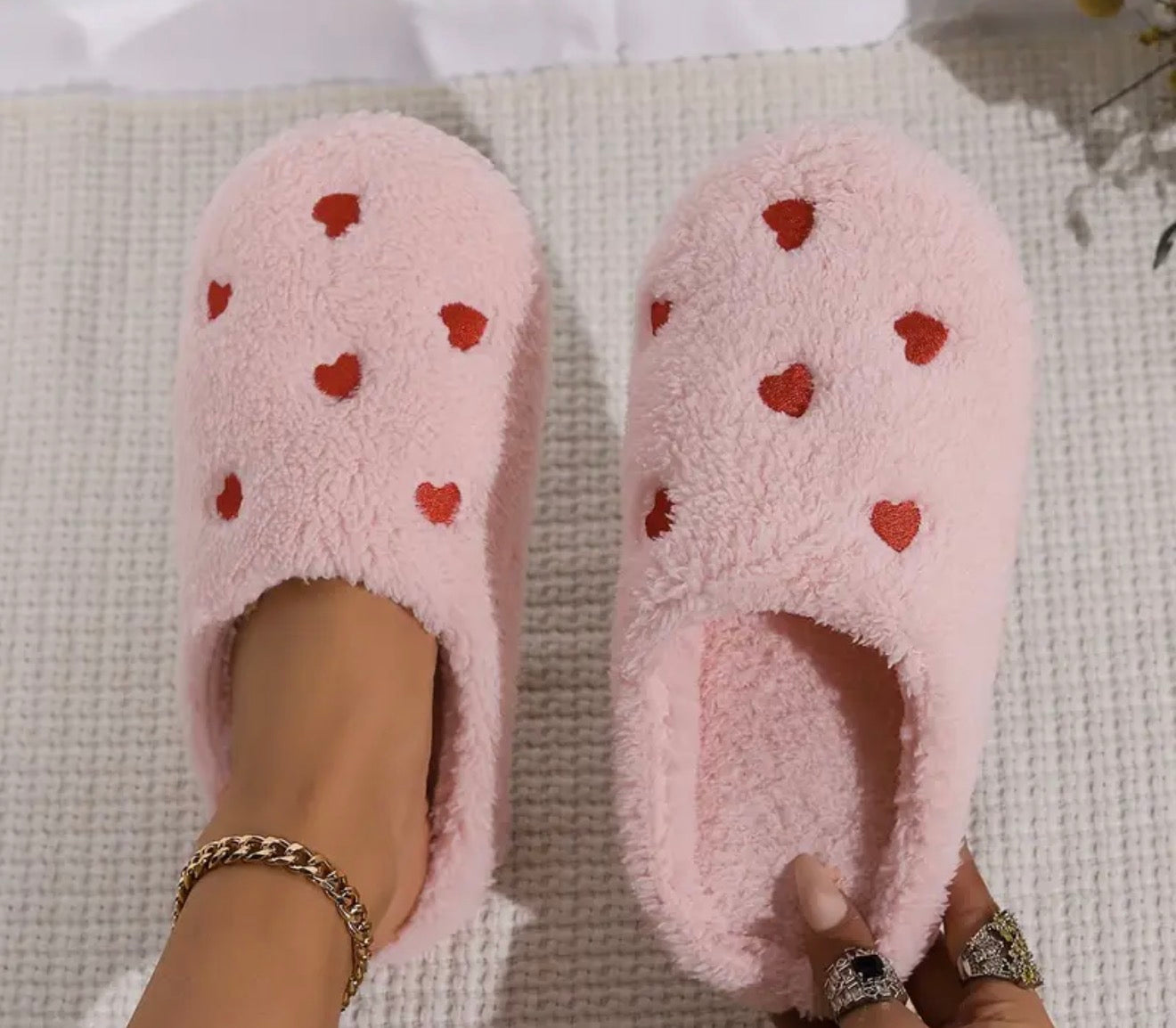 Heart Slippers