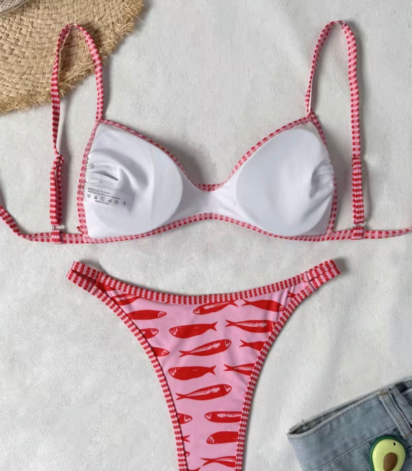 Fish Print Bikini