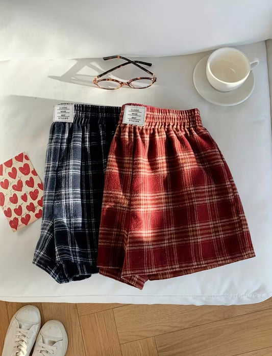 Plaid Shorts