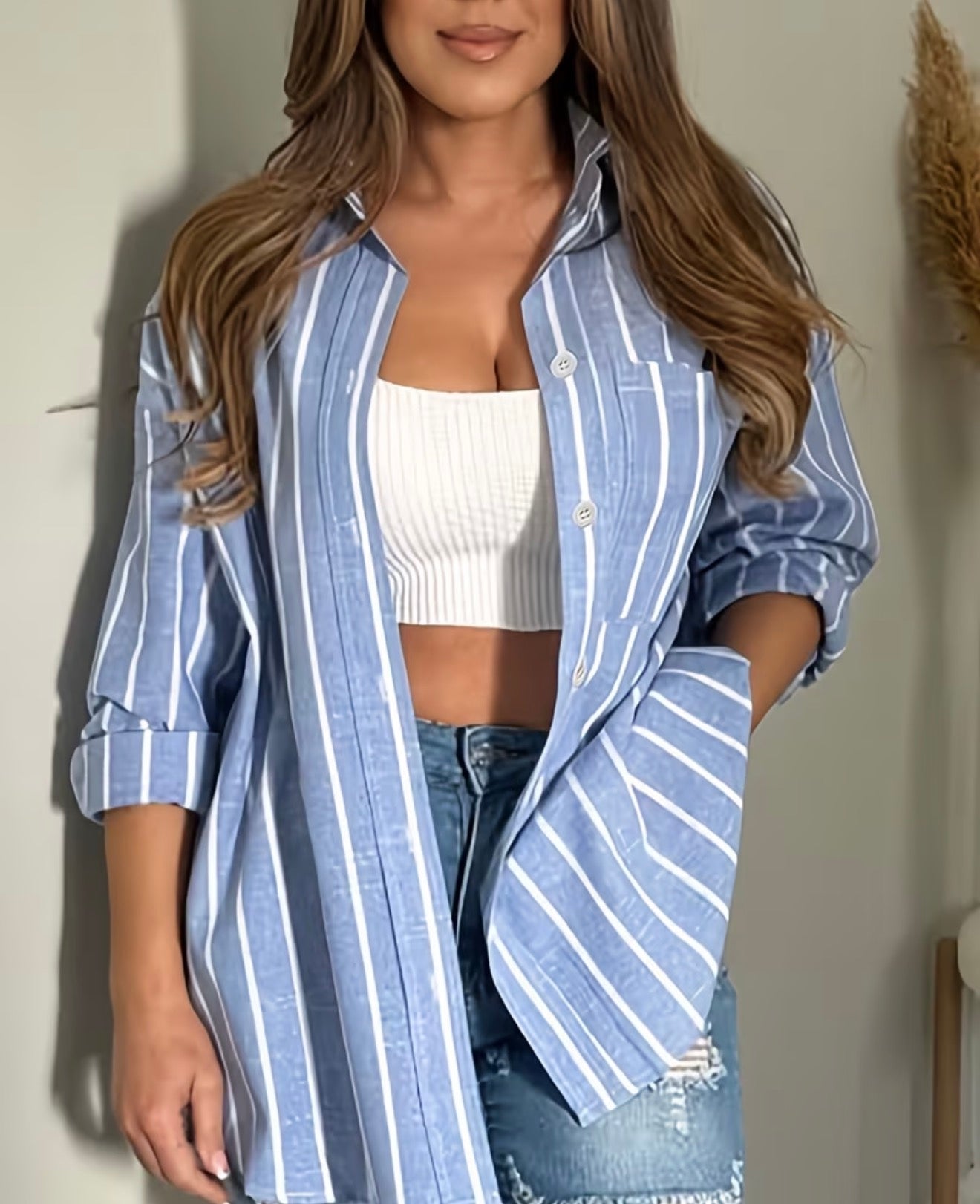 Casual Striped Shirt