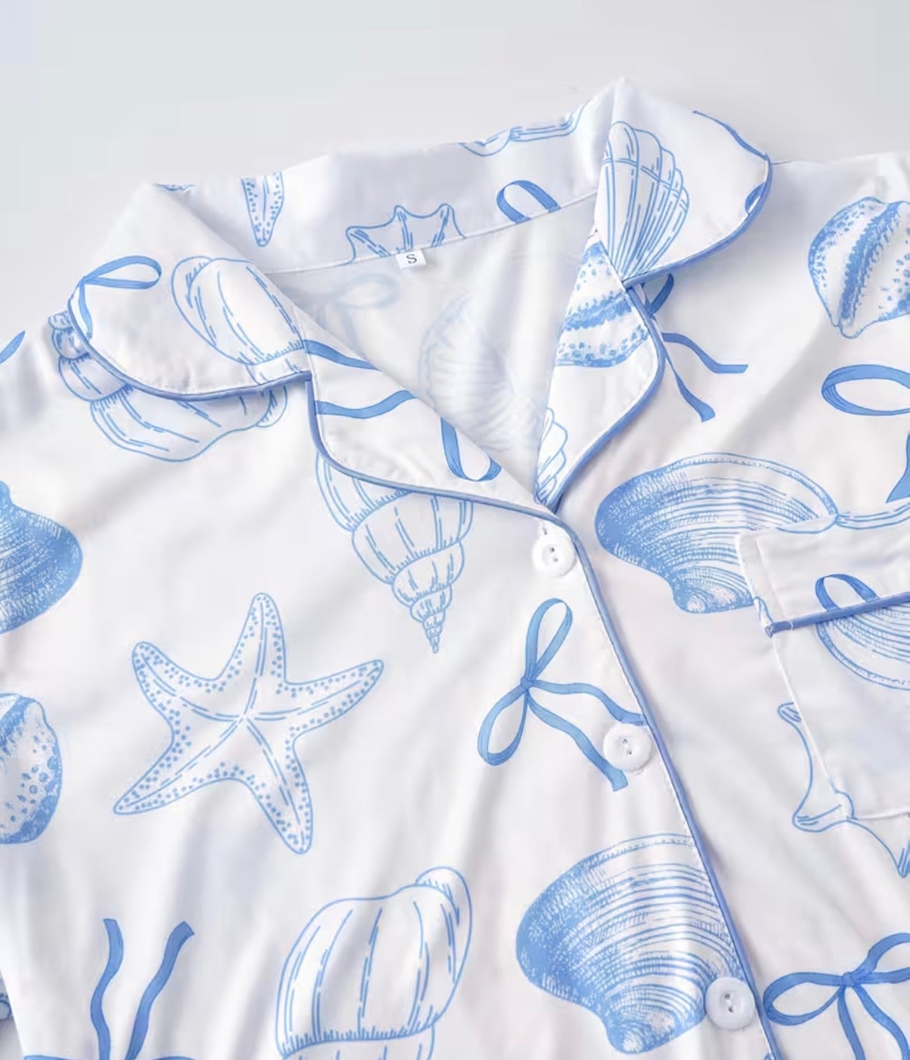 Blue Shell Pj Set