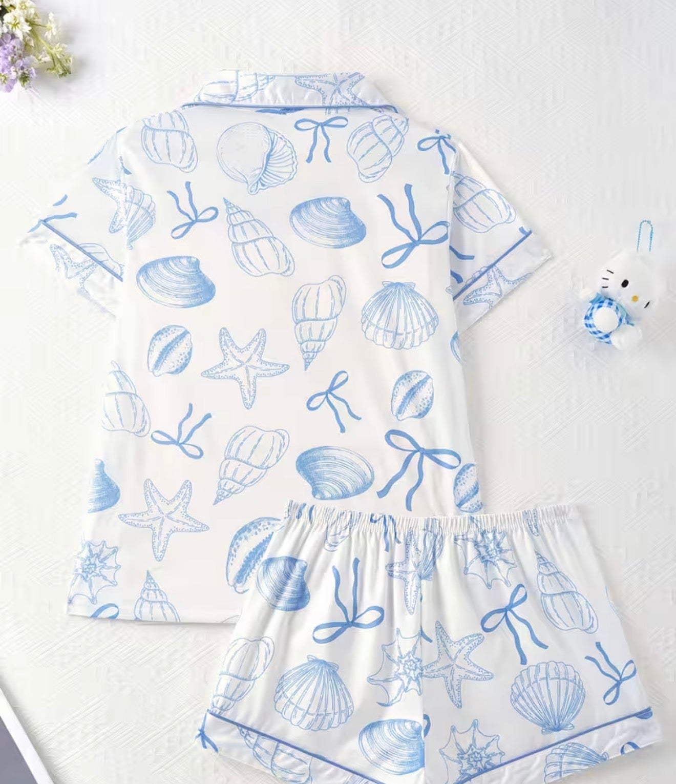 Blue Shell Pj Set