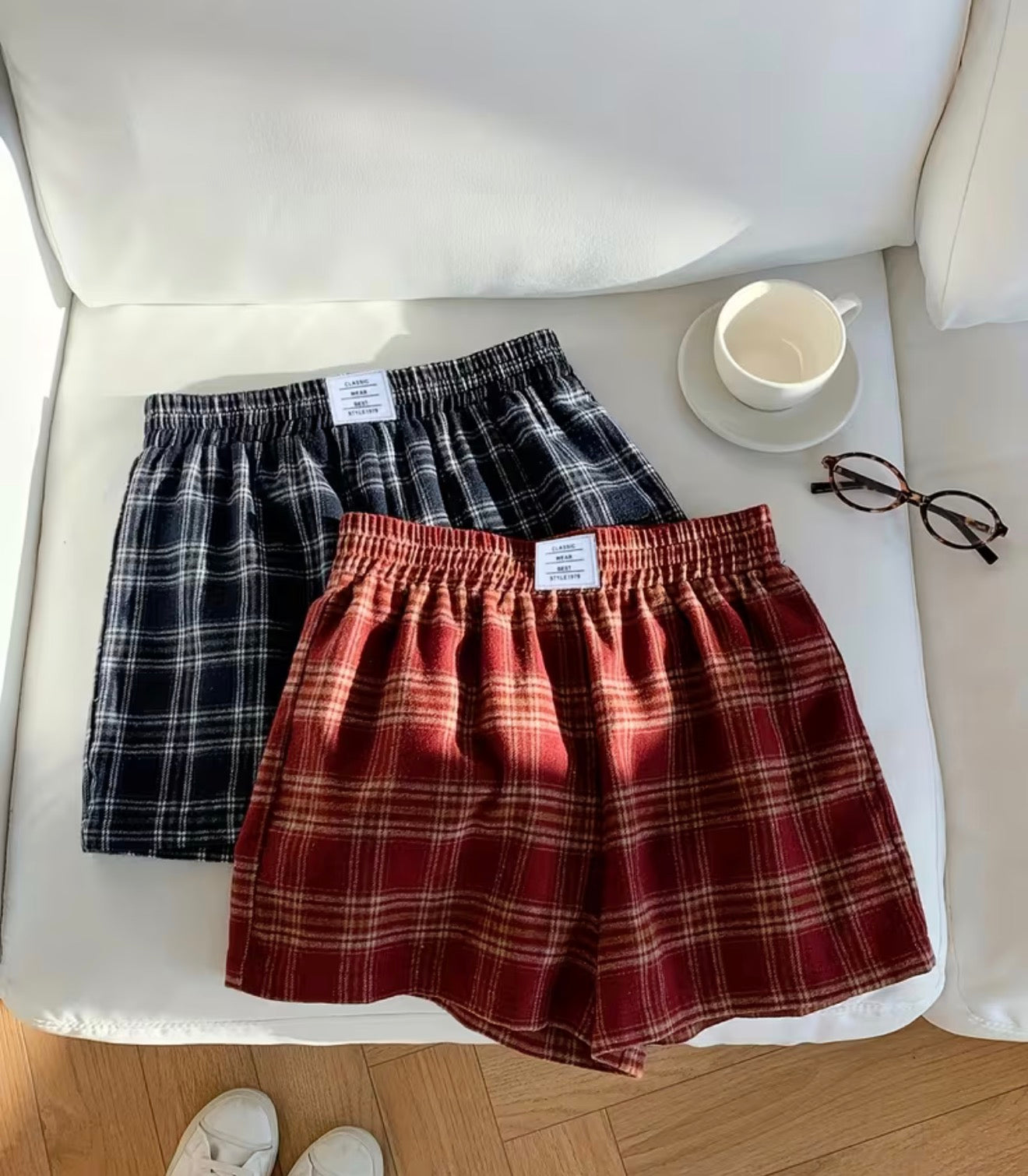 Plaid Shorts