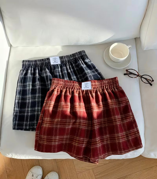 Plaid Shorts