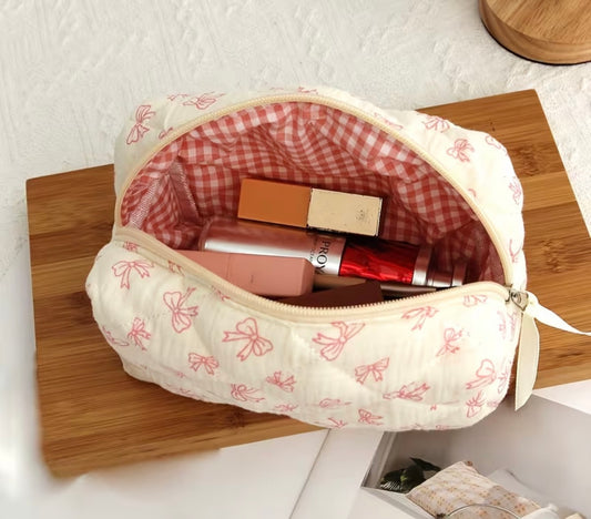 Bow Makeup Bag