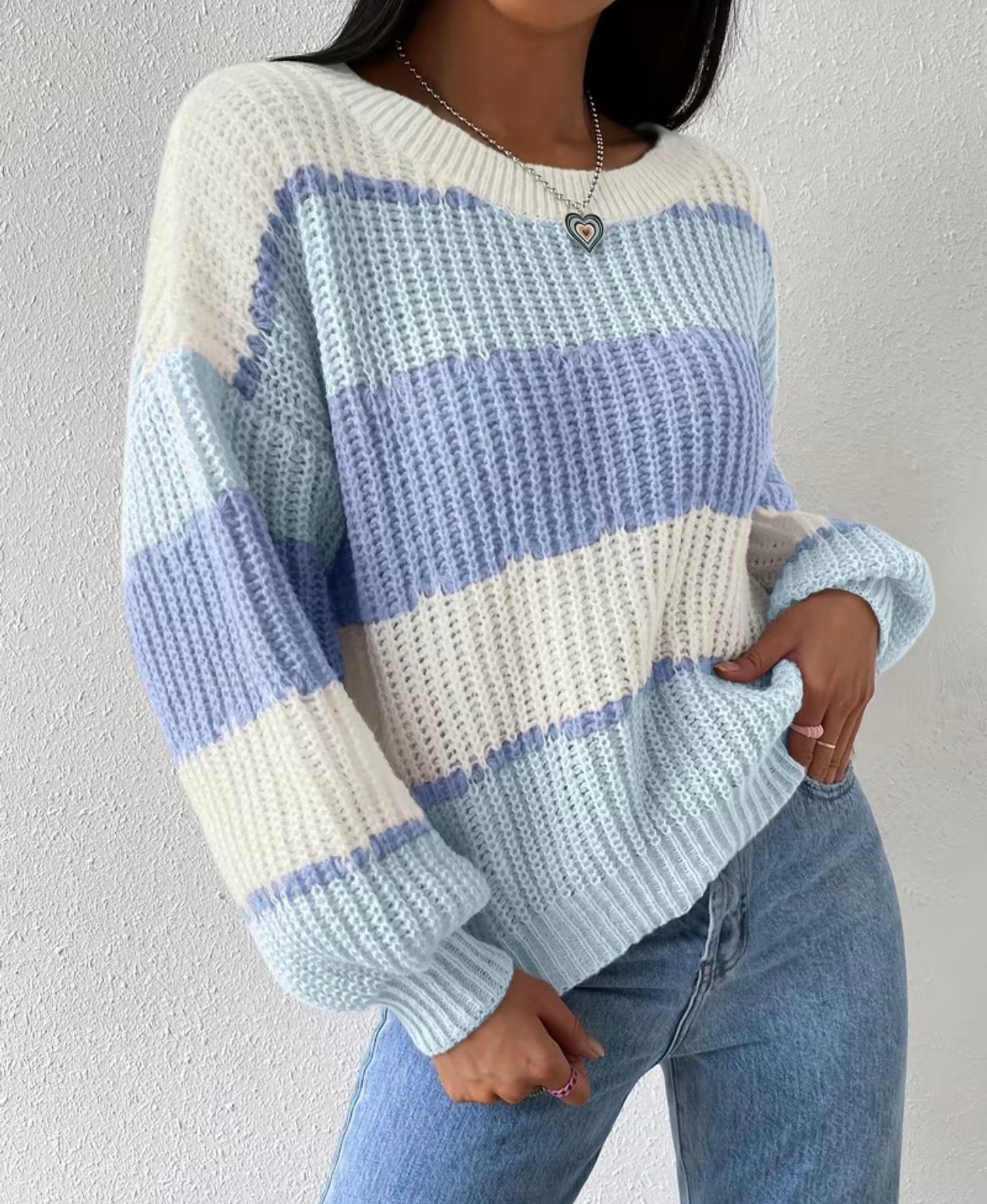Blue sweater