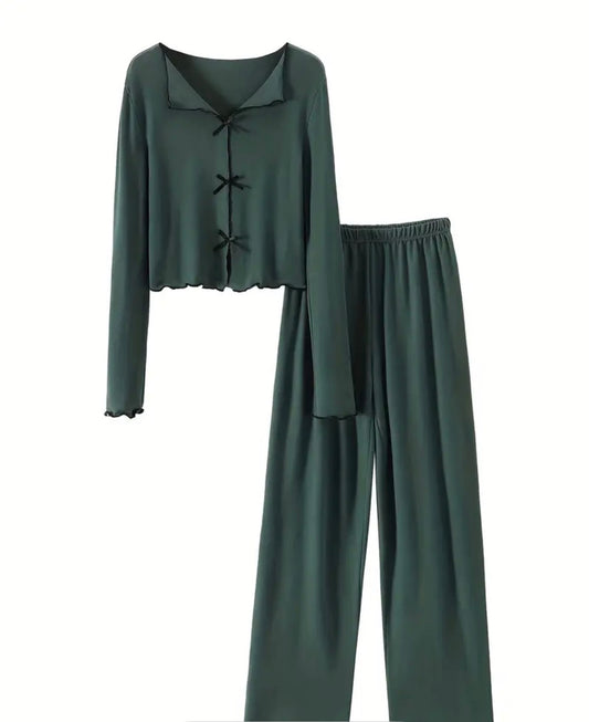 Brushed Fleece Pj Set