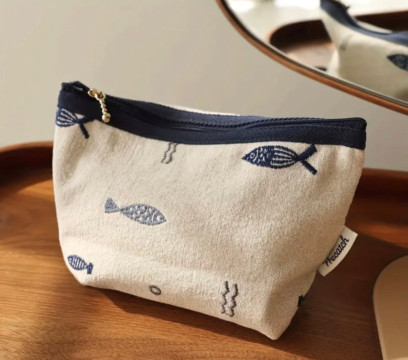 Fish Makeup Bag