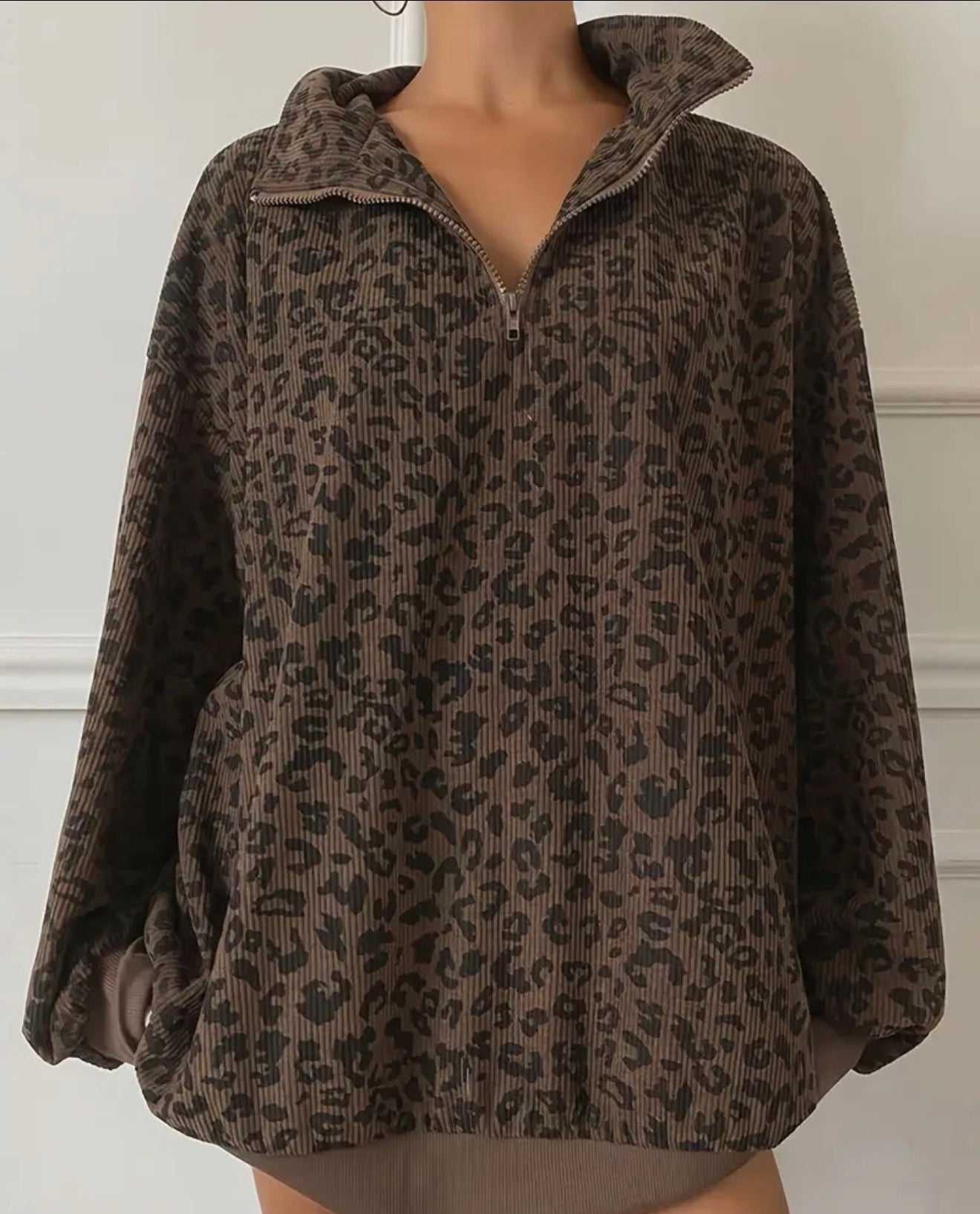 Leopard Pullover