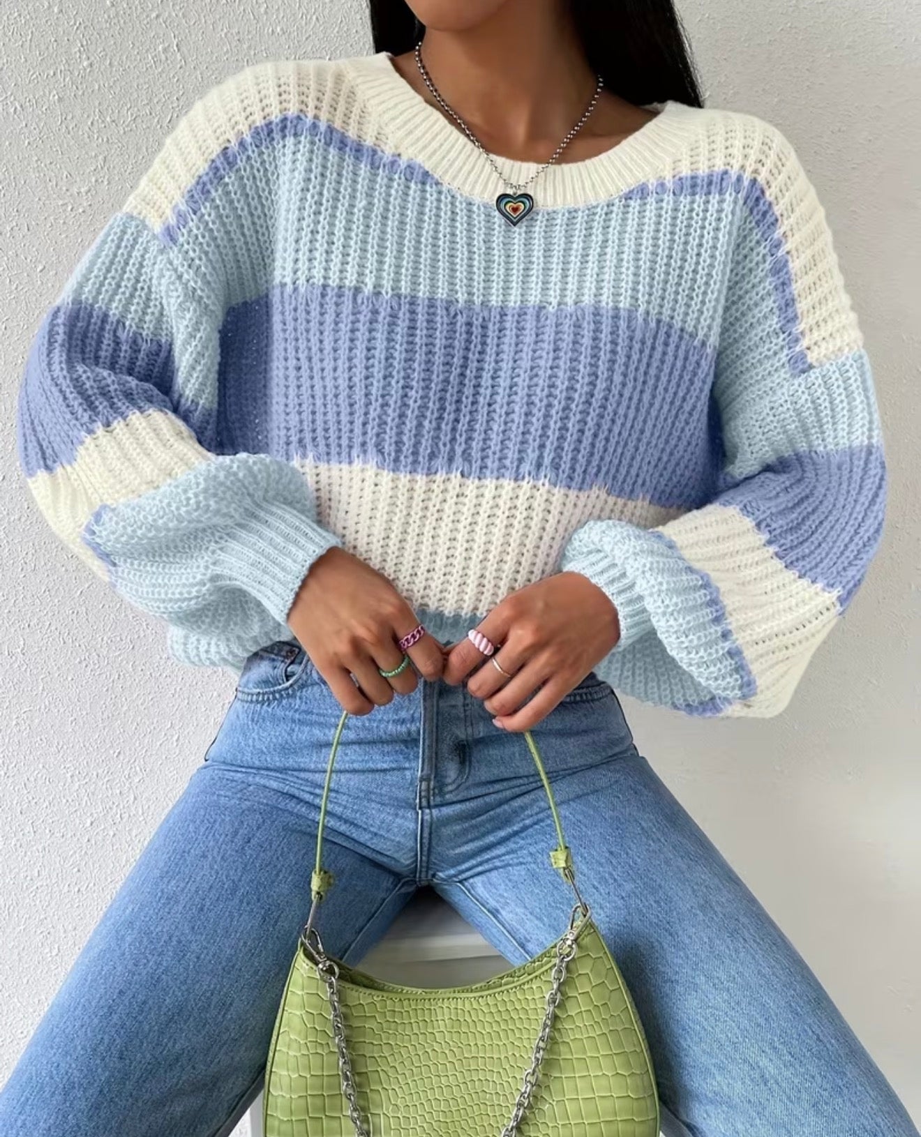 Blue sweater