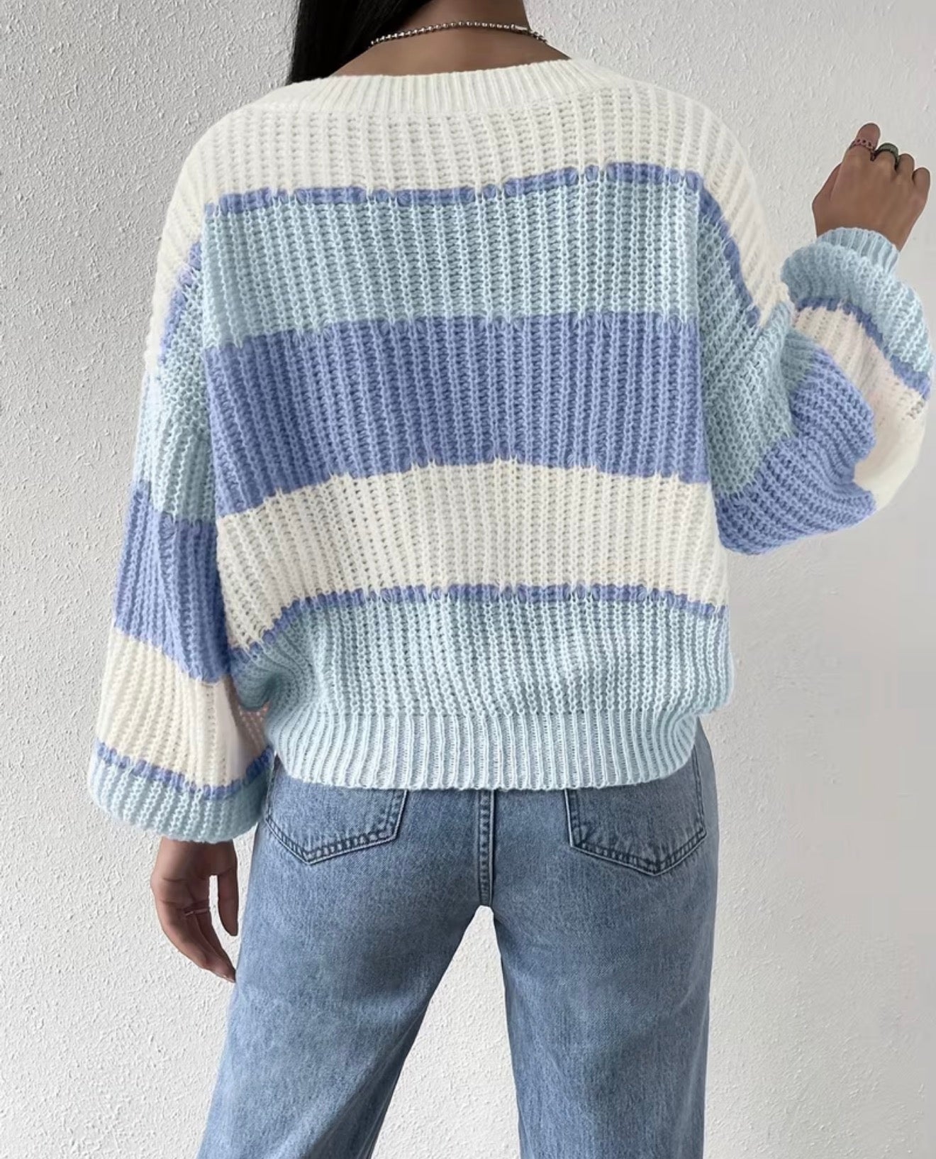 Blue sweater