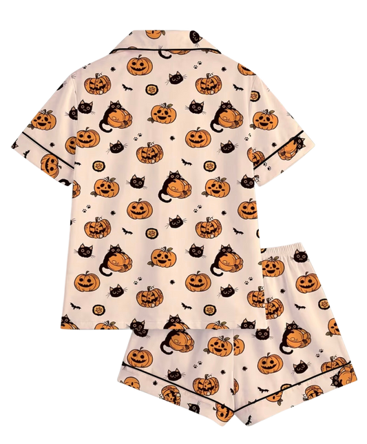 Pumpkin Cat Pj Set