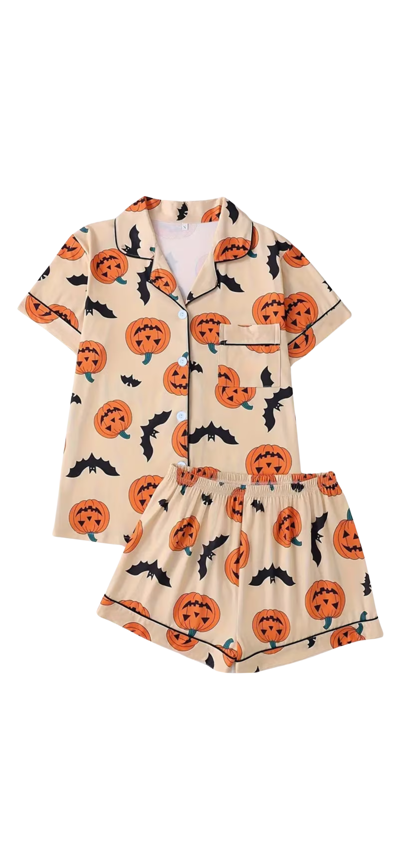 Bat Pumpkin Pj Set