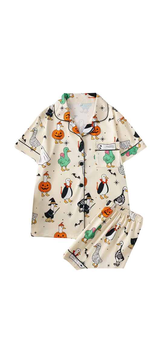 Halloween Goose Pjs
