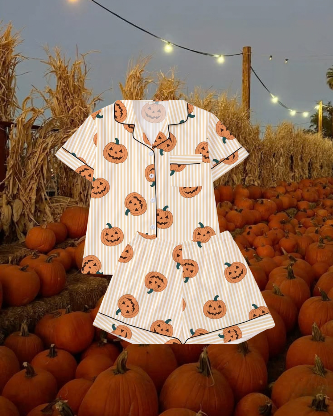 Pumpkin pj set