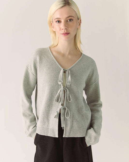 Bow Cardigan