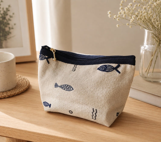 Fish Makeup Bag