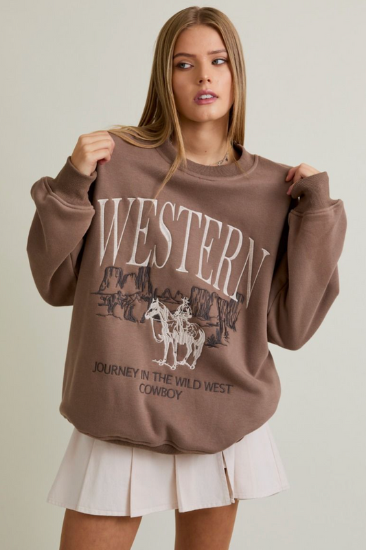 Saddle Up Crewneck