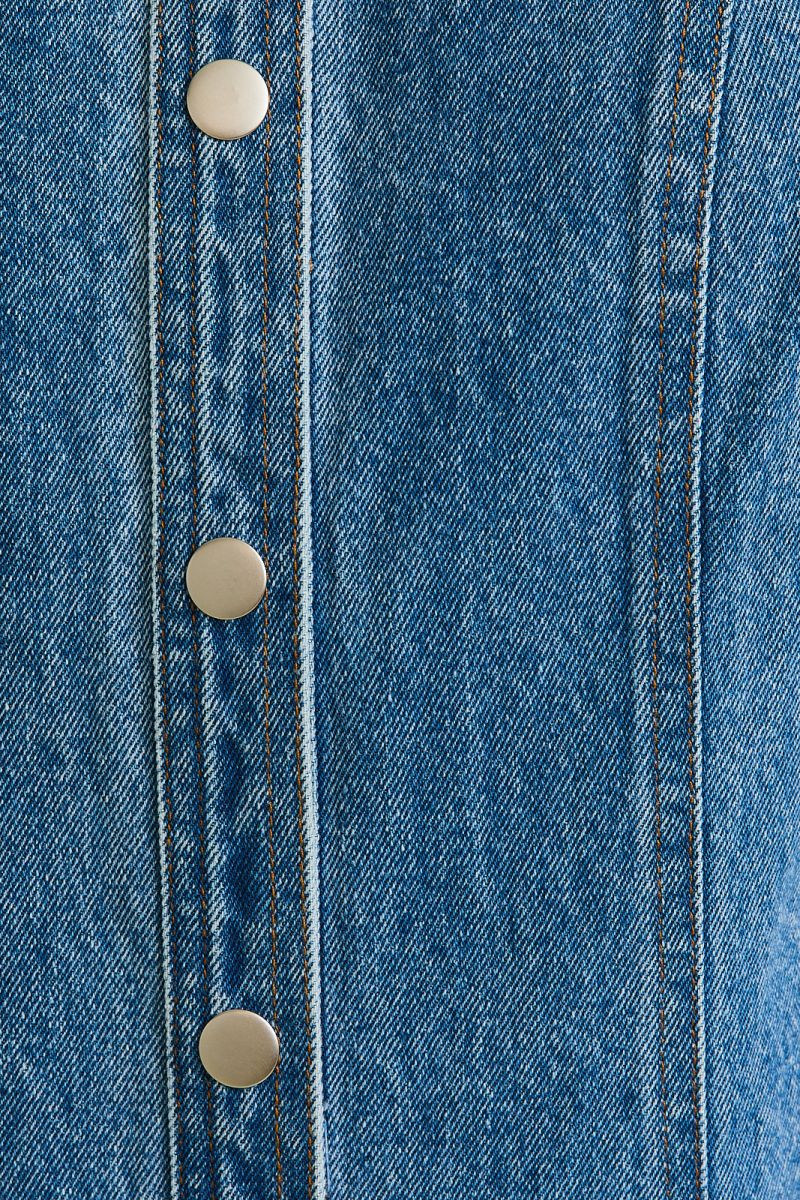 Denim Daisy Dress